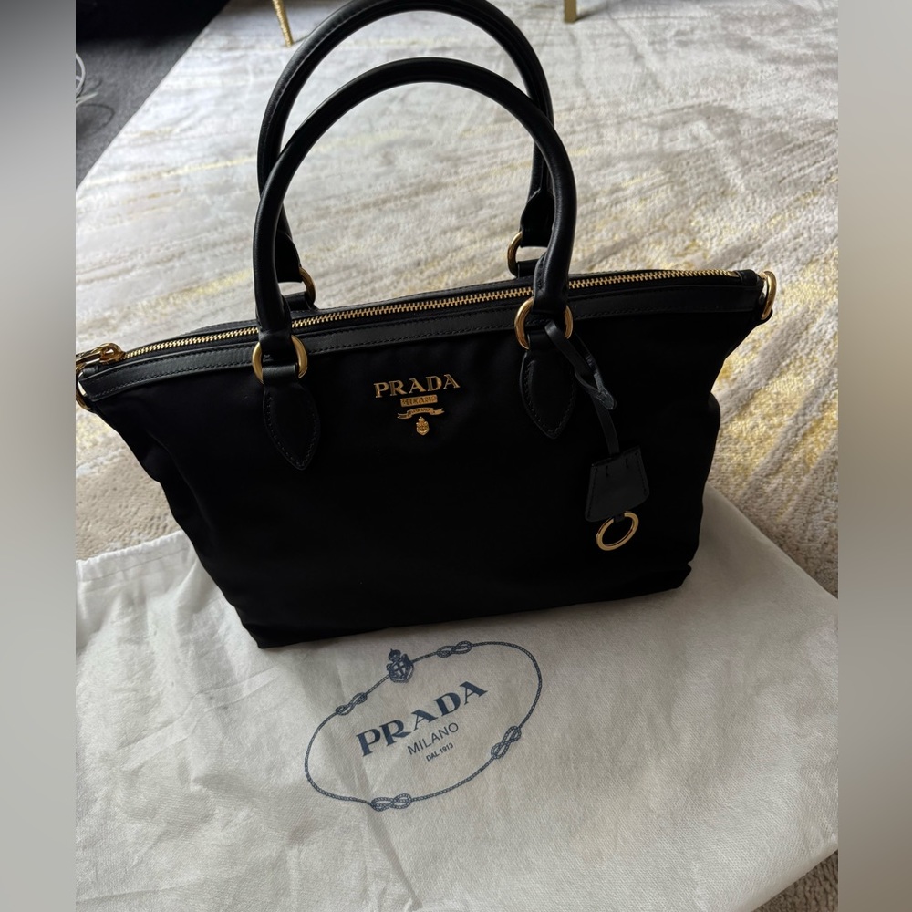 PRADA Black Tessuto Nylon.